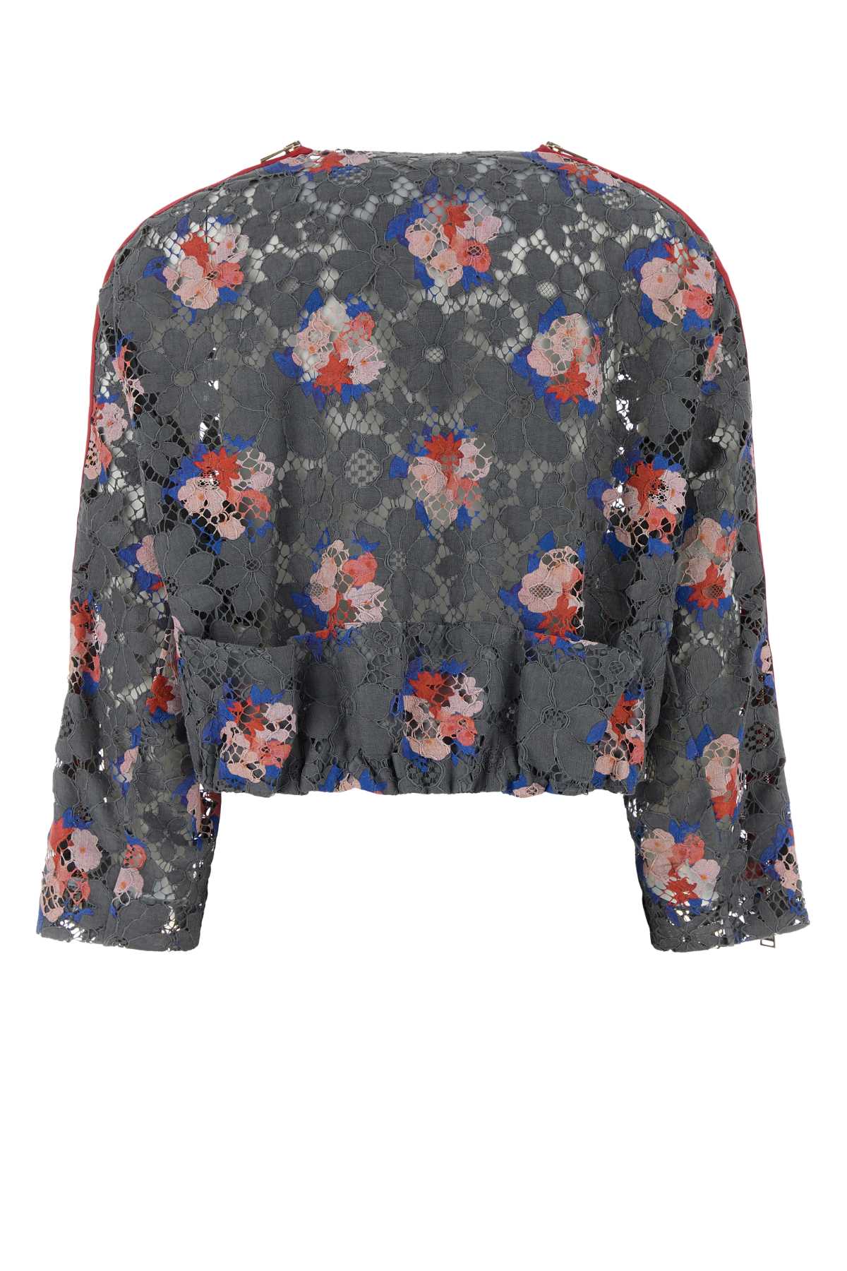 BLOUSON PRINTED DAISY LACE BLAZERS AND VESTS