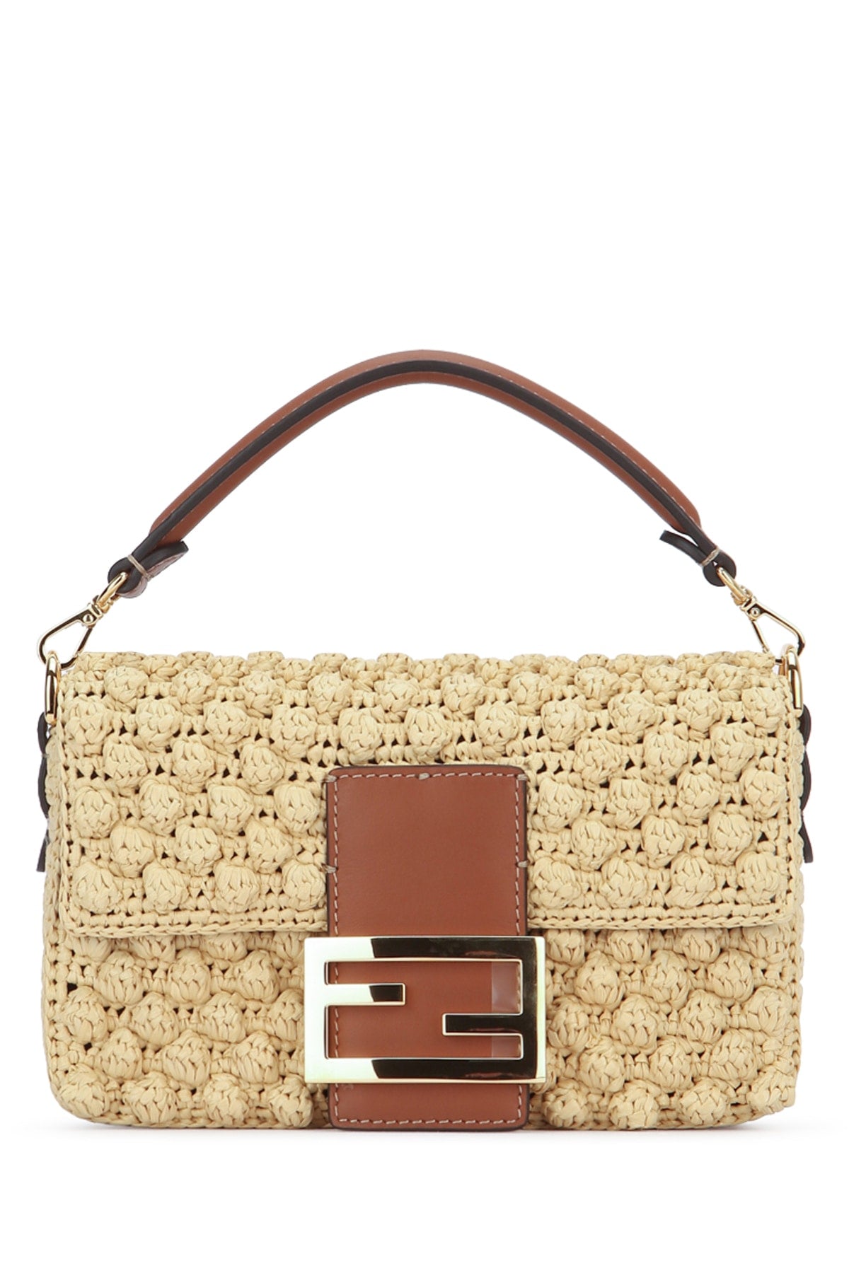 MINI BAGUETTE PAGLIA NOCCIOL HANDBAGS