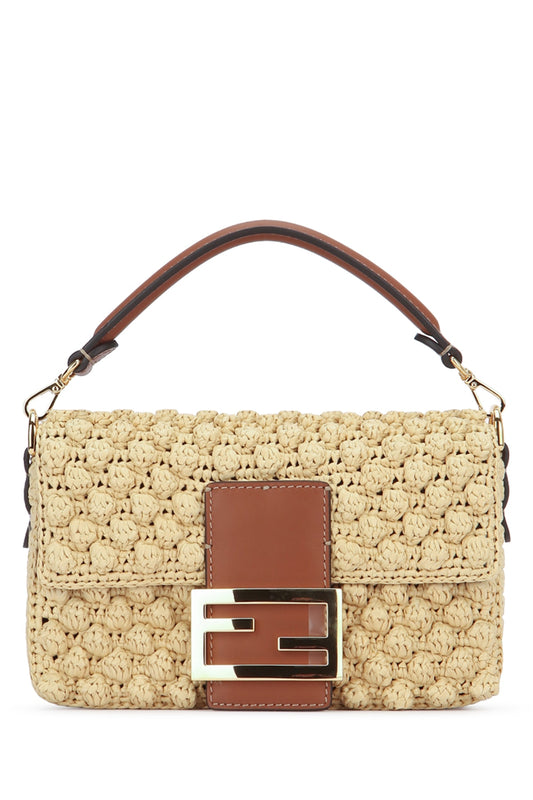 MINI BAGUETTE PAGLIA NOCCIOL HANDBAGS