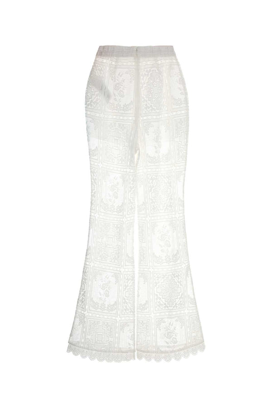 Zimmermann Aster embroidered pant