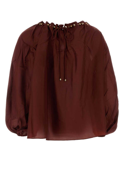 Zimmermann Aster gathered bead blouse