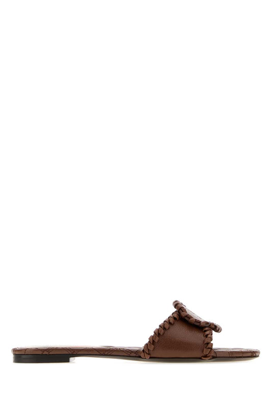 A:LF CREST MULE FLAT:176724:A4627 SLIPPERS
