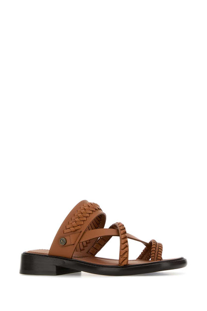 A:LF BAEZ WHIP STITCH FLT:134246:C5692 SLIPPERS