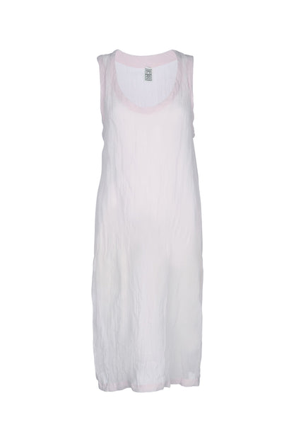 Toteme Crinkled gauze tank dress