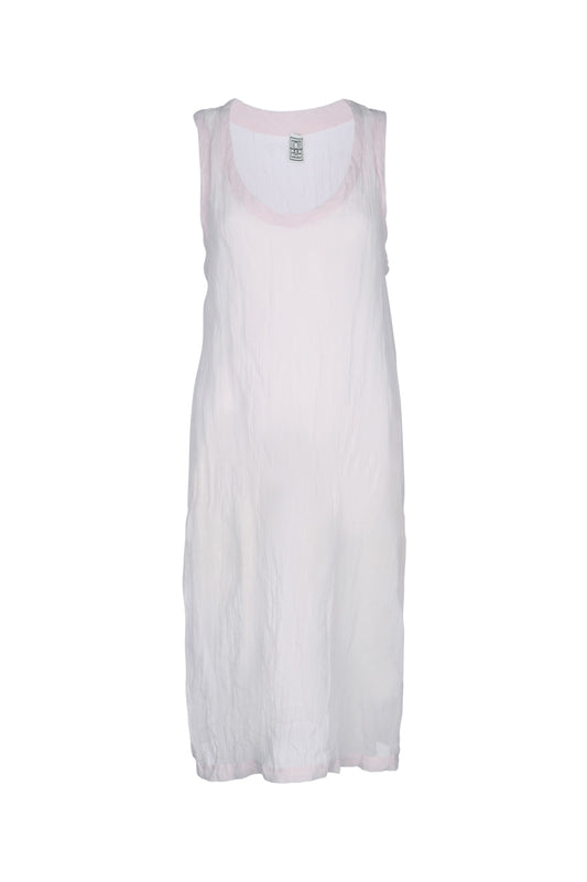 Toteme Crinkled gauze tank dress