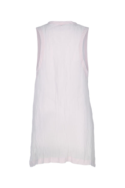 CRINKLED GAUZE TANK TOPS