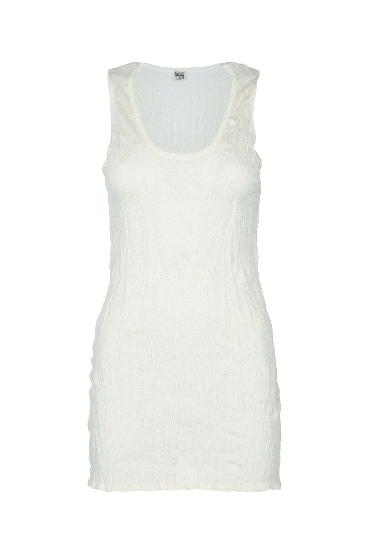 Toteme Crinkled knit tank