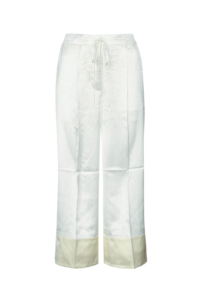 Toteme Satin drawstring trousers