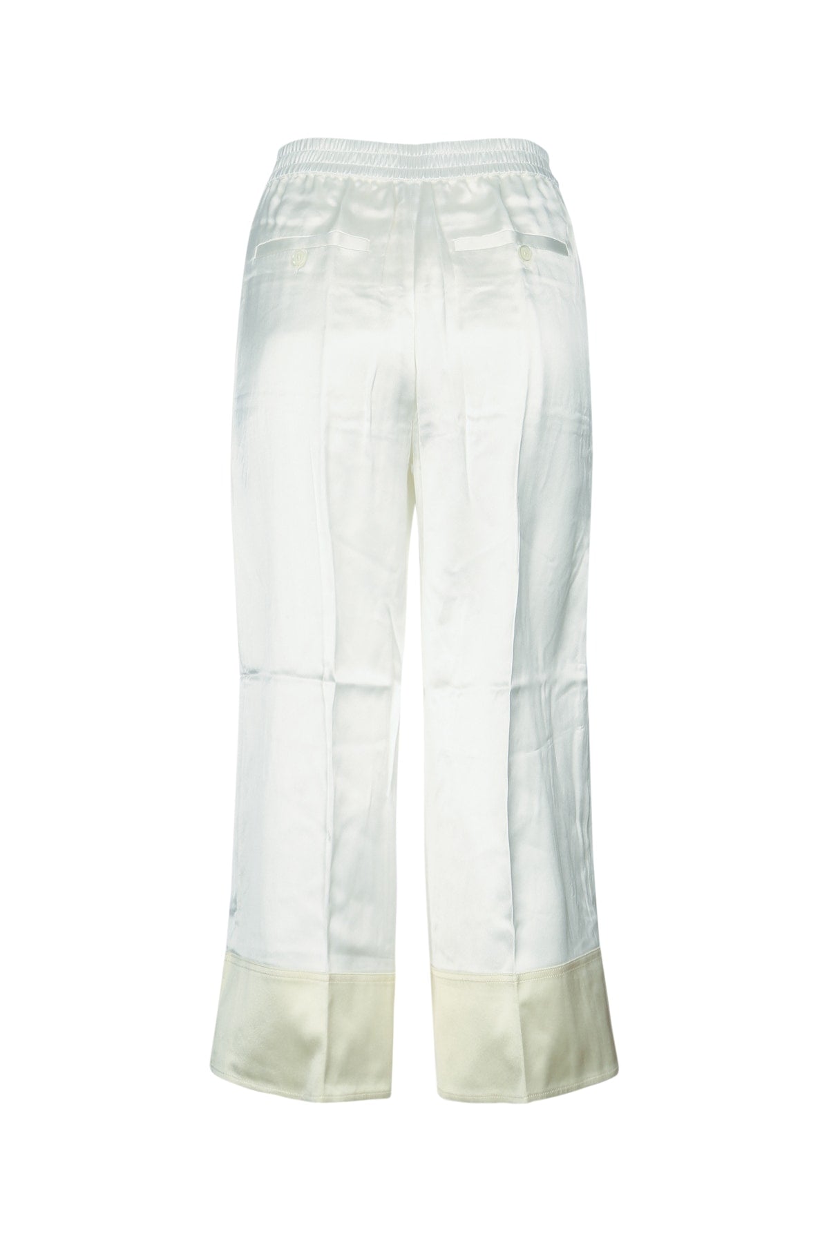 Toteme Satin drawstring trousers
