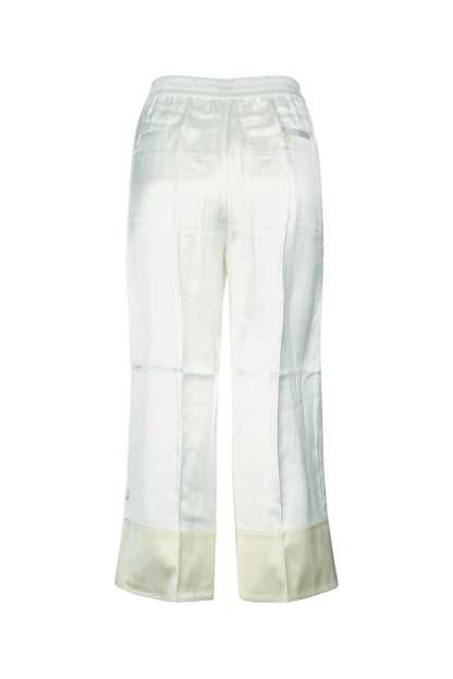 Toteme Satin drawstring trousers