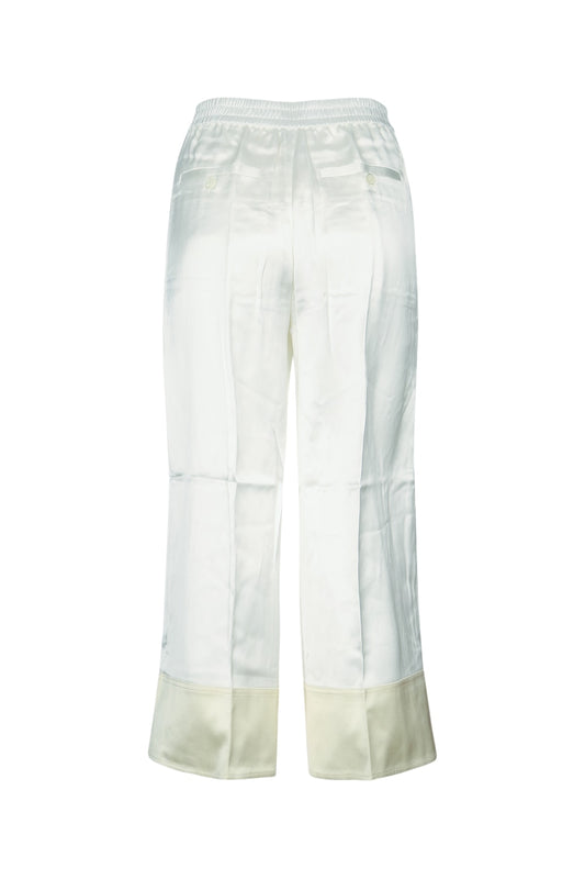 Toteme Satin drawstring trousers