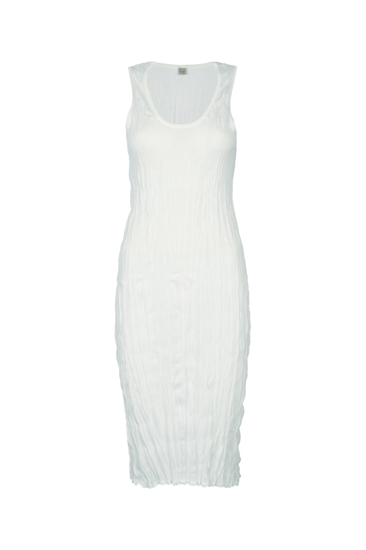 Toteme Crinkled knit tank dress