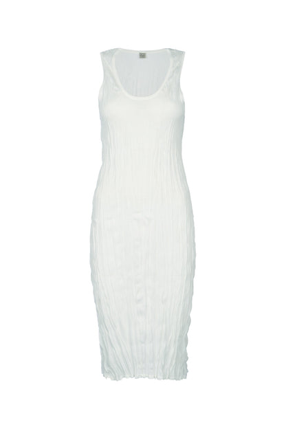 Toteme Crinkled knit tank dress