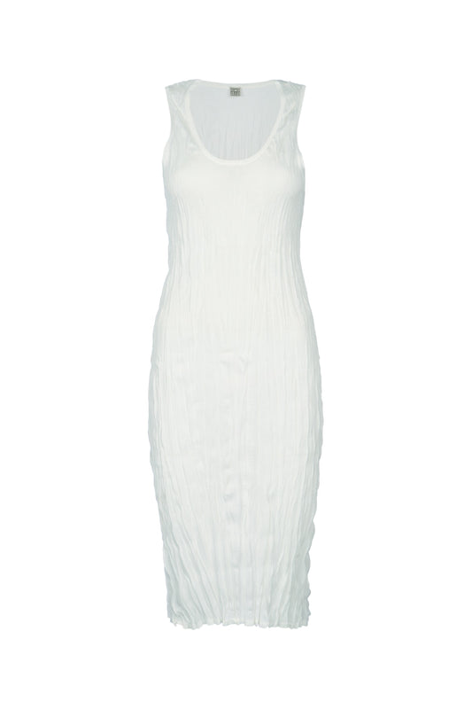 Toteme Crinkled knit tank dress