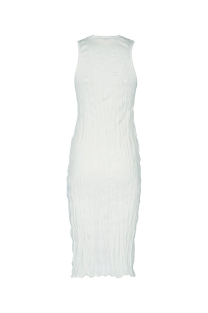 Toteme Crinkled knit tank dress