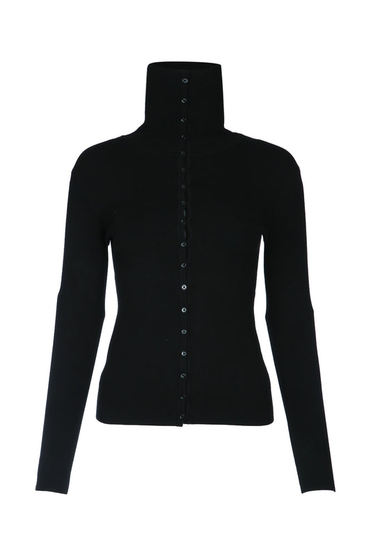 Toteme Fitted polo cardigan