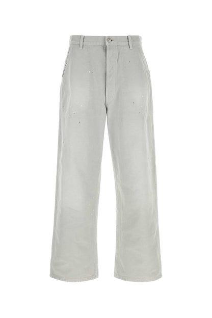 STITCHED POCKETS TROUSERS PANTS