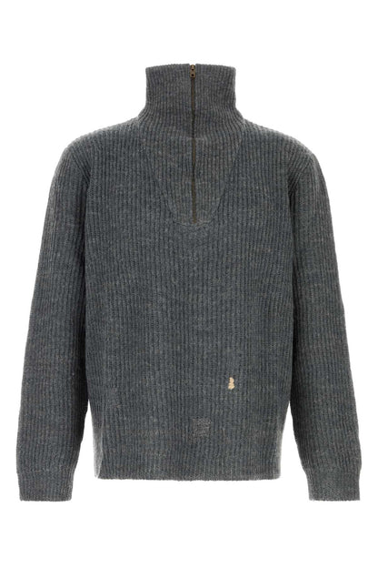 Maison Margiela Mended ribbed sweater