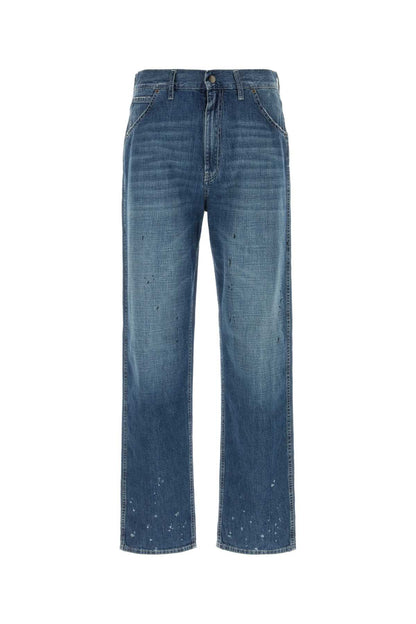 Maison Margiela Stained denim trousers