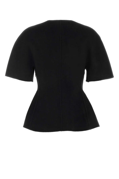 DOUBLÉ V NECK TOP TOPS