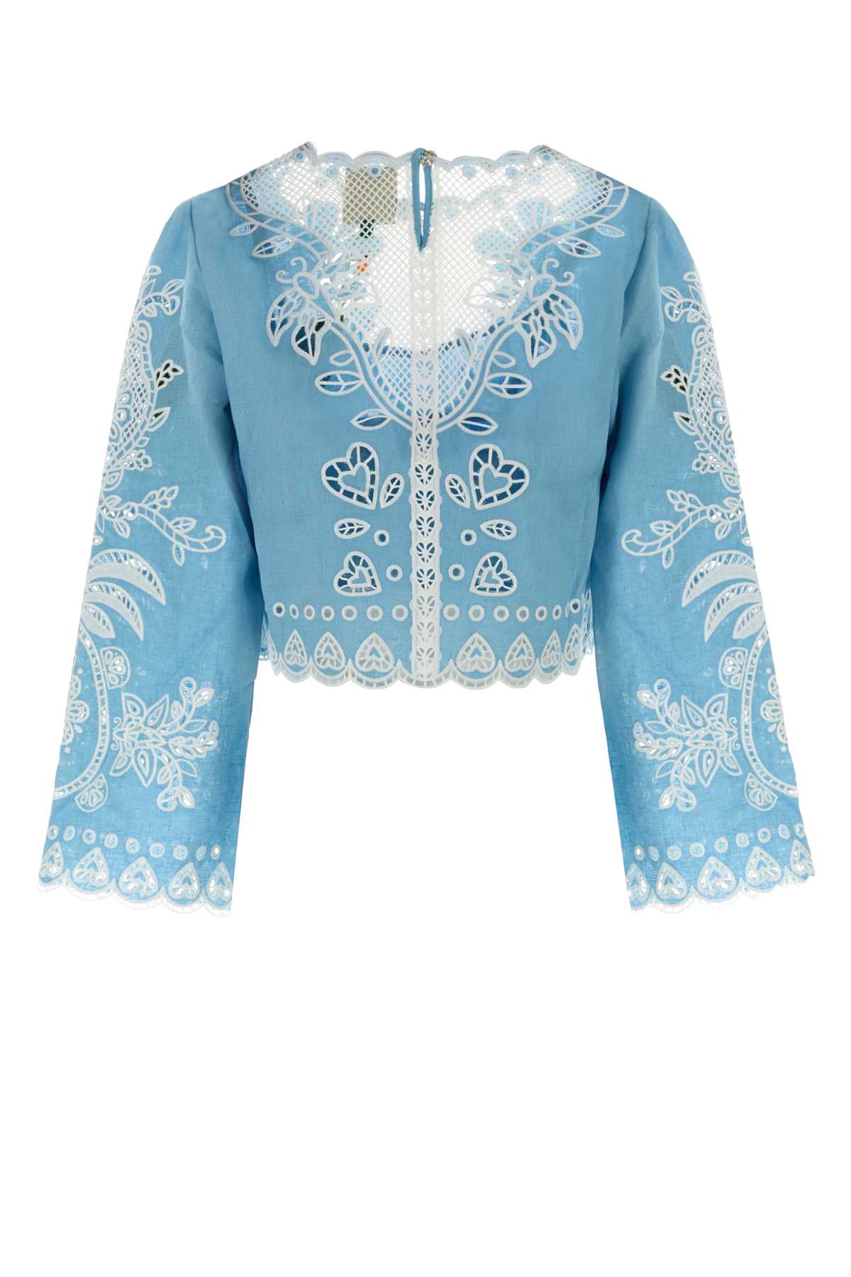 ROMANTIC RICHELIEU BLOUSE TOPS
