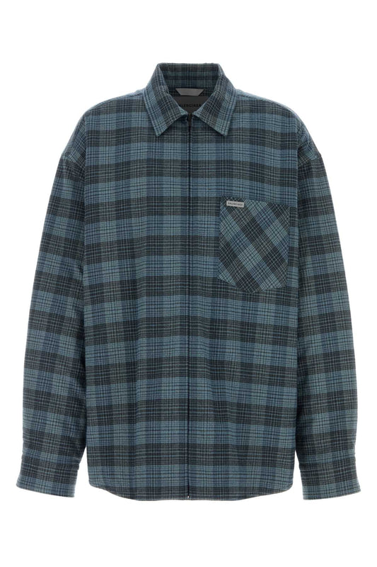 Balenciaga Outwr padded shirt