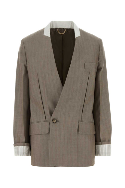 Victoria Beckham Collarless jacket
