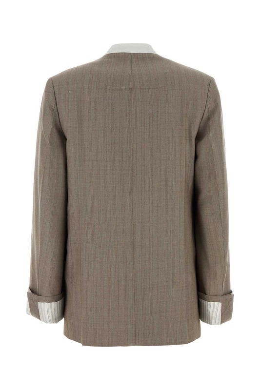 Victoria Beckham Collarless jacket