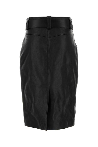 Saint Laurent Jupe mi longue taill
