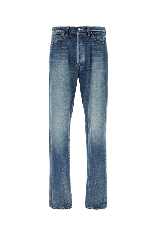 Y's Ma/ denim pants h.wash