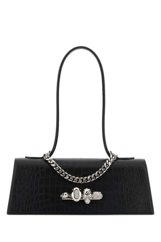 Alexander Mcqueen Jewelled top handle