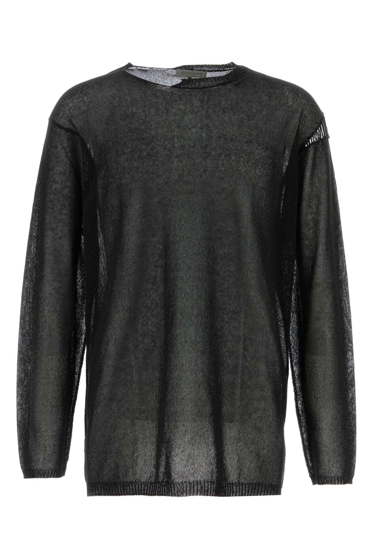 Yohji Yamamoto Round neck stitch detail po