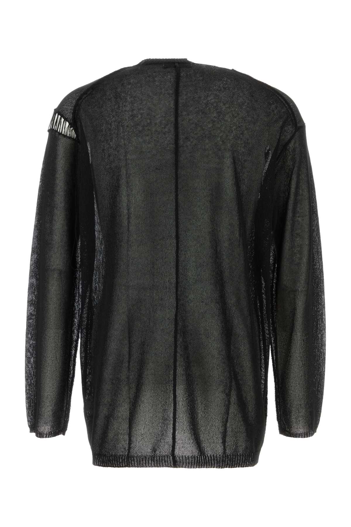 Yohji Yamamoto Round neck stitch detail po