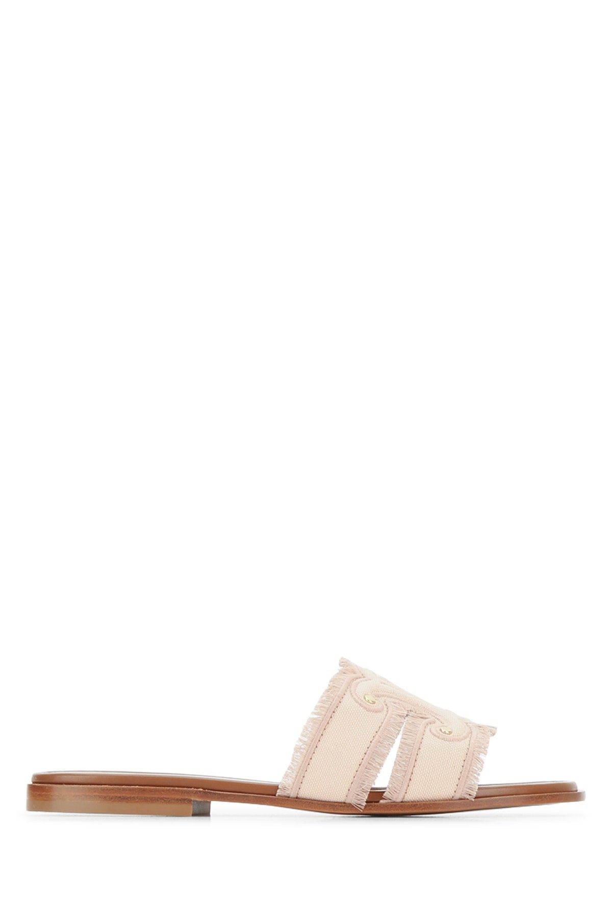 FRINGED TRIOMPHE MULE 15 SLIPPERS