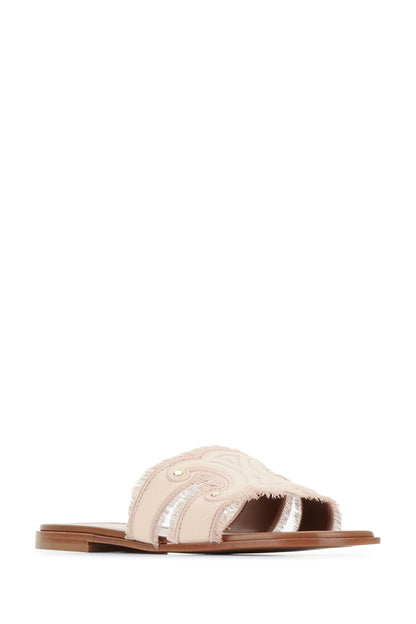 FRINGED TRIOMPHE MULE 15 SLIPPERS