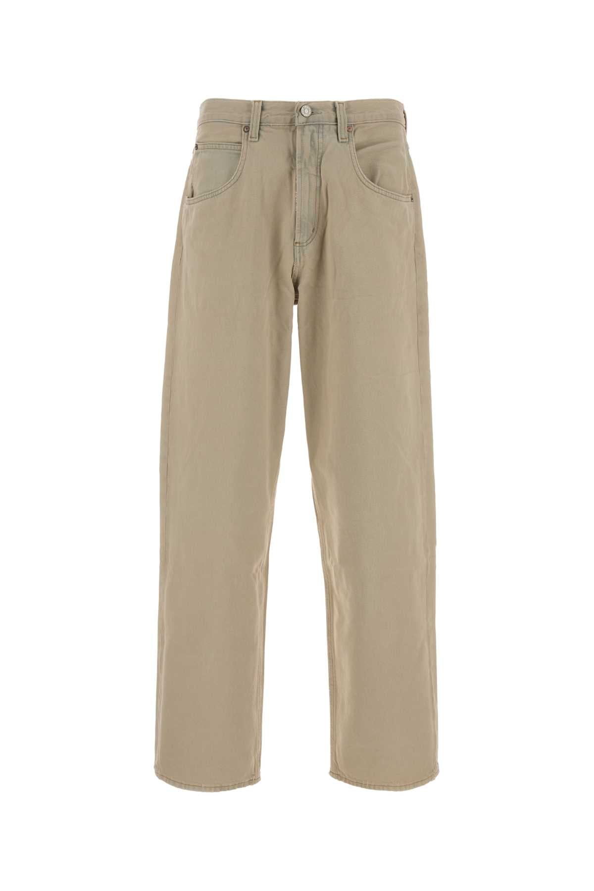 Agolde Fusion jean in burnished khaki