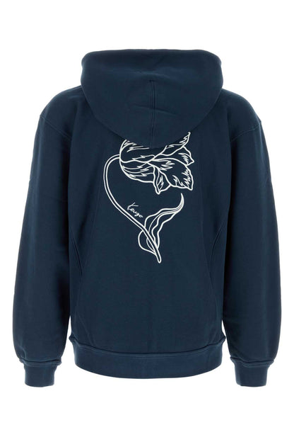 Kenzo Kenzo tulip classic zip up hoodie