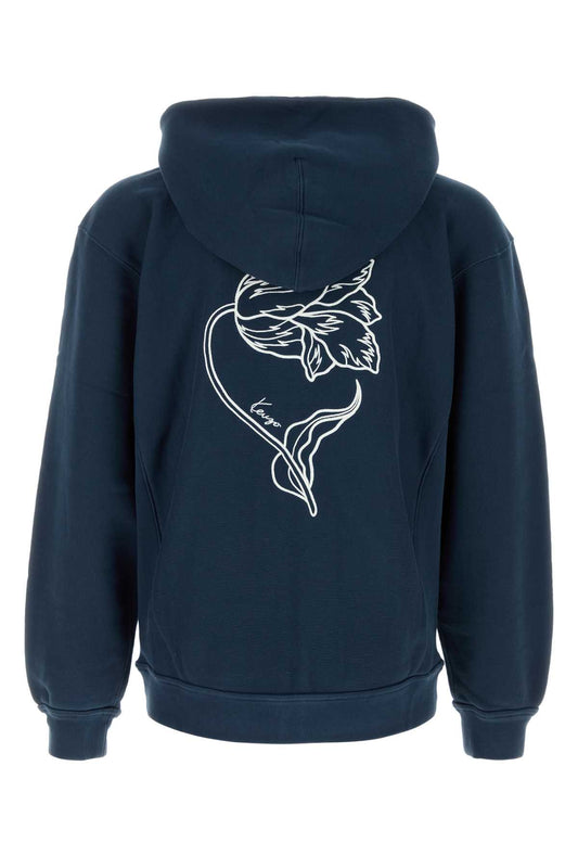 Kenzo Kenzo tulip classic zip up hoodie