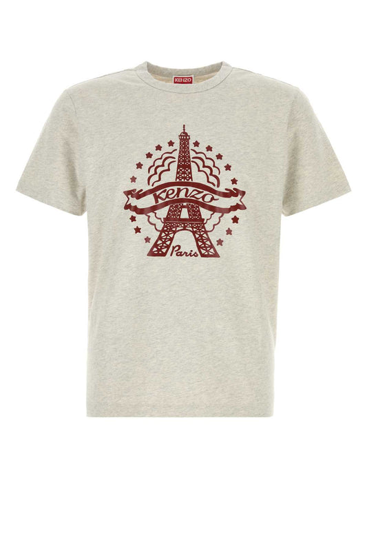 KENZO EIFFEL TOWER DESIGN SLIM T-SHIRT T-SHIRTS