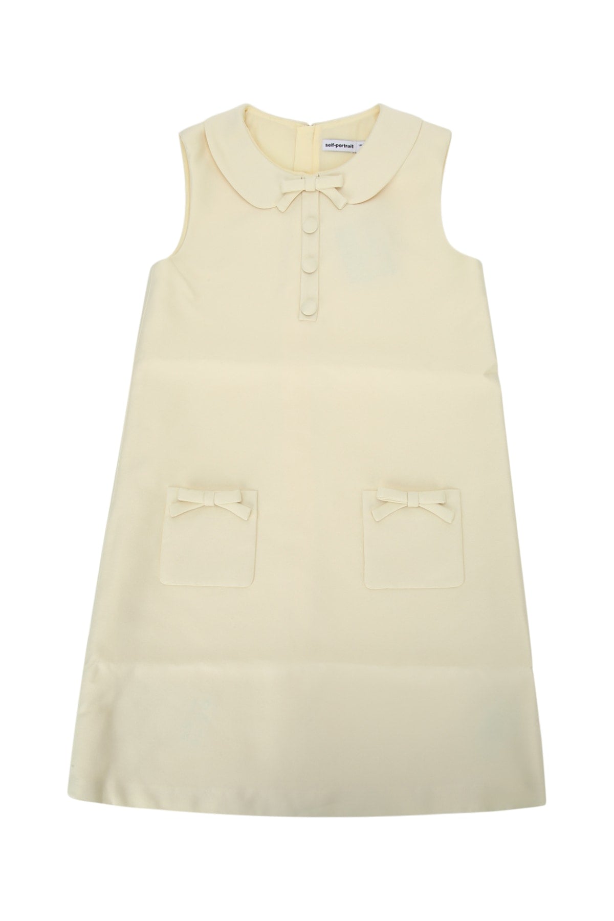 YELLOW TAFFETA SHIFT DRESS DRESSES