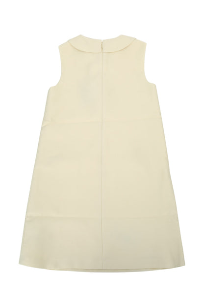 YELLOW TAFFETA SHIFT DRESS DRESSES