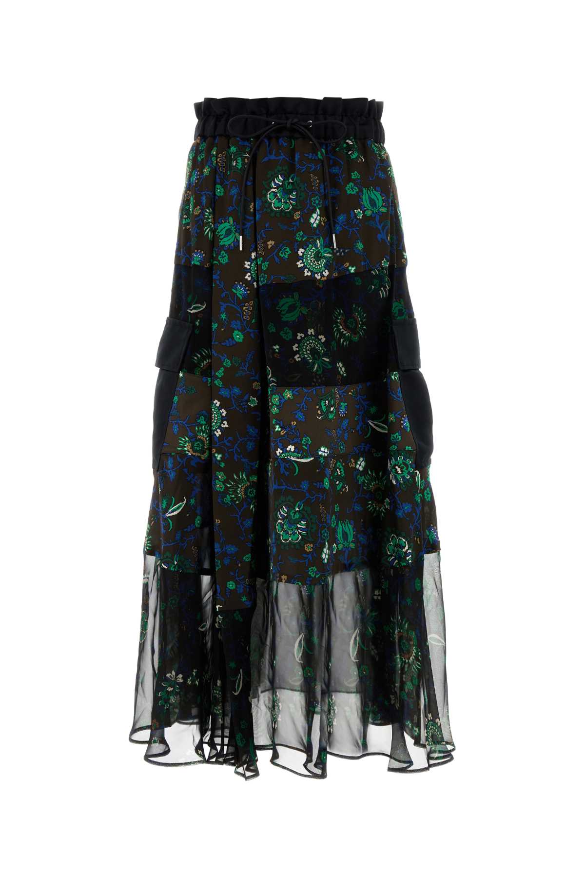 FLORAL PRINT SKIRT SKIRTS