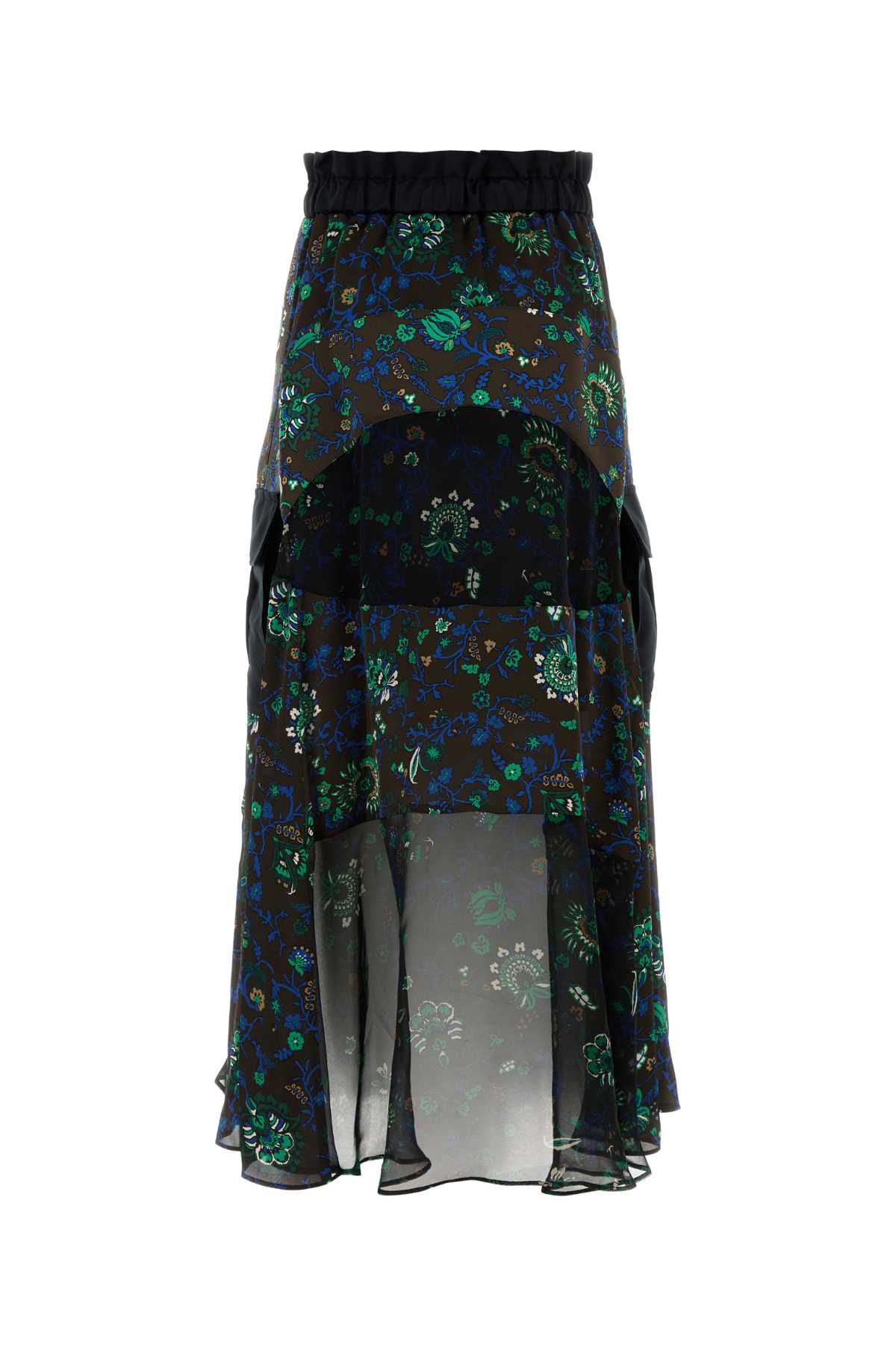 FLORAL PRINT SKIRT SKIRTS