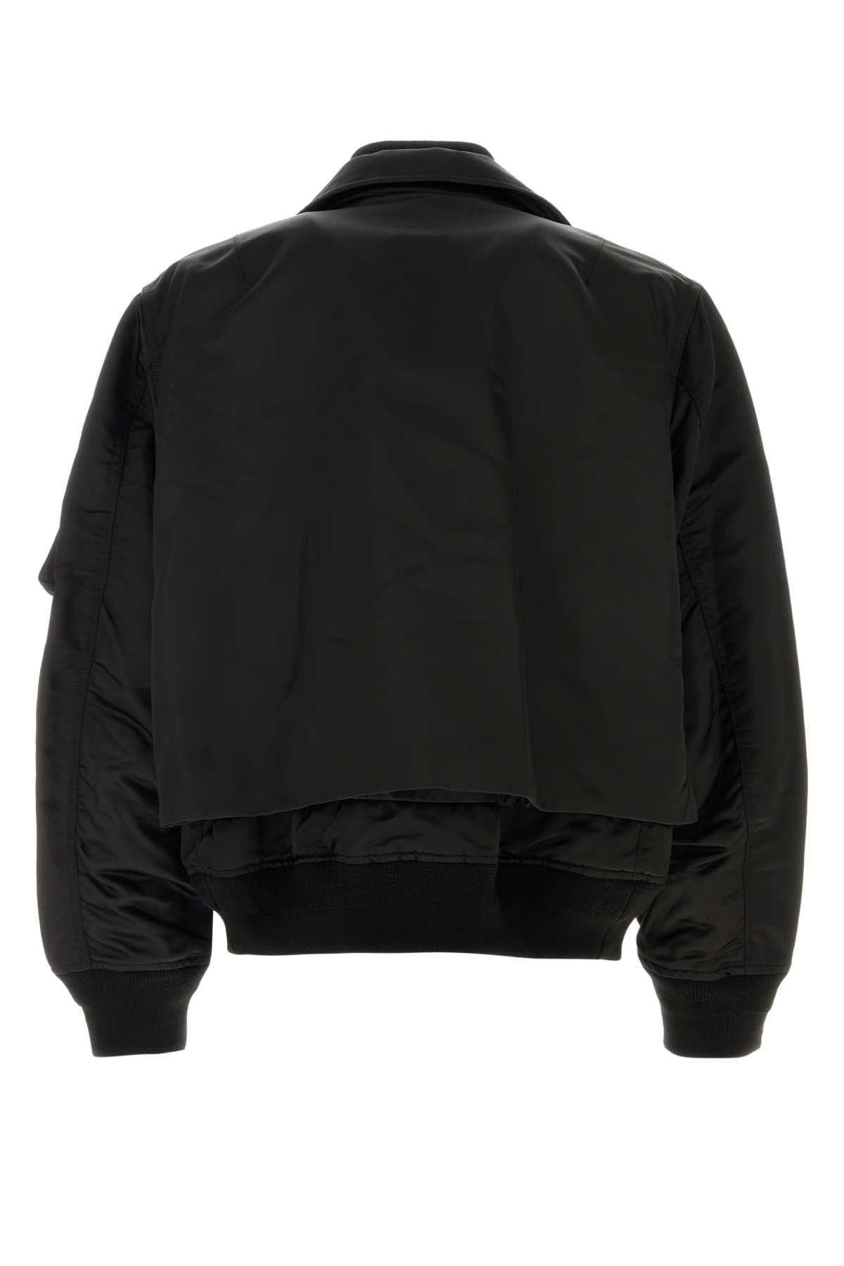 Sacai Cotton nylon twill blouson