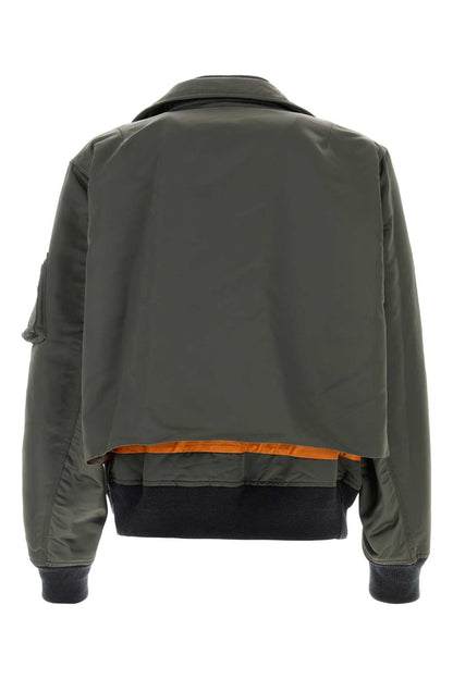 Sacai Cotton nylon twill blouson
