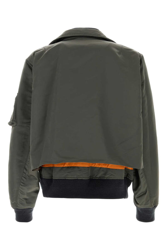 Sacai Cotton nylon twill blouson