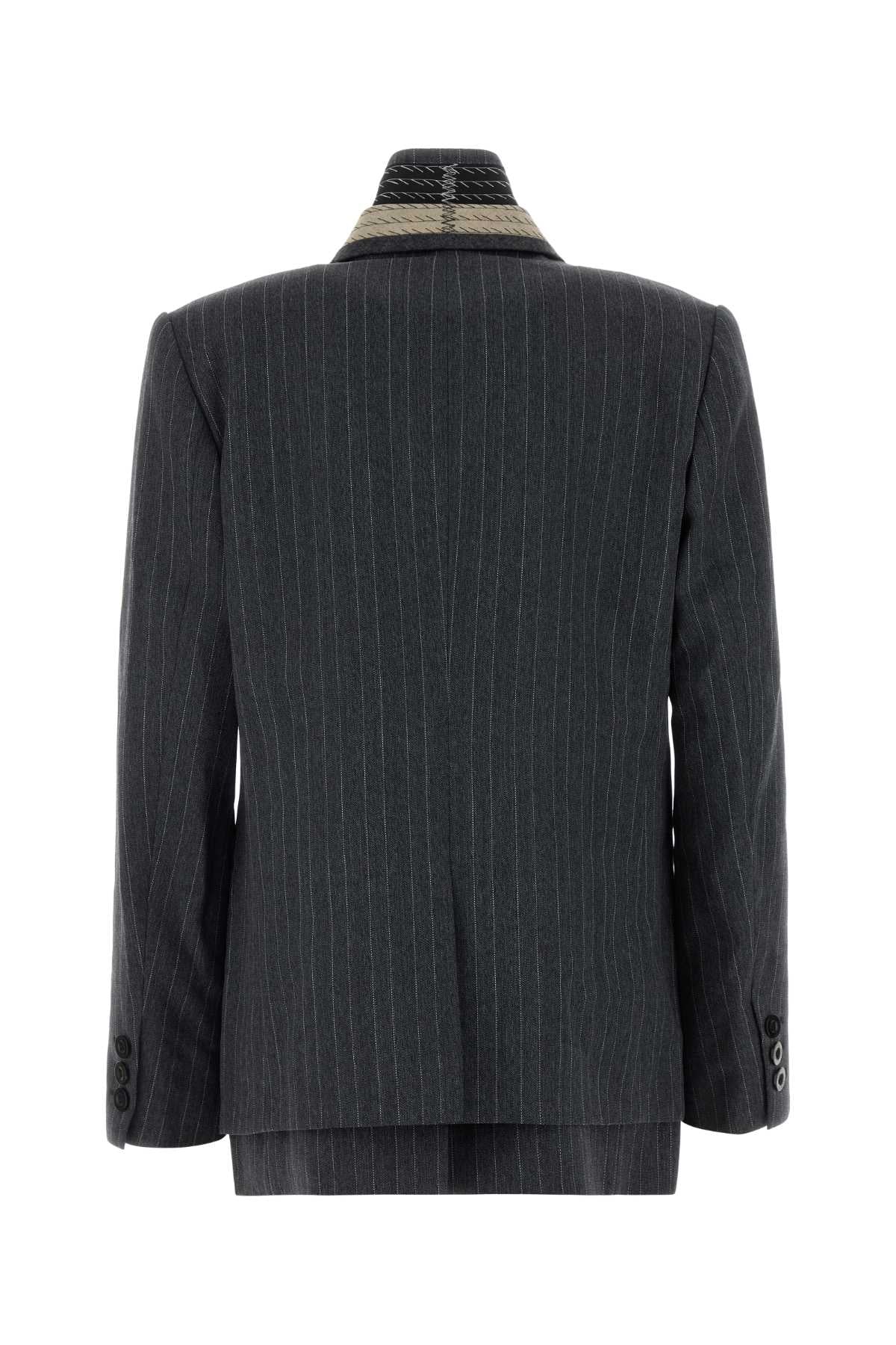 HERRINGBONE SUITING JACKET BLAZERS AND VESTS