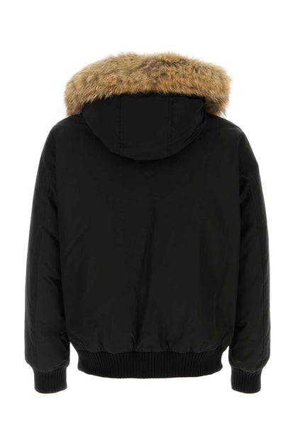 POLAR DETACHABLE FUR BOMBER JACKETS