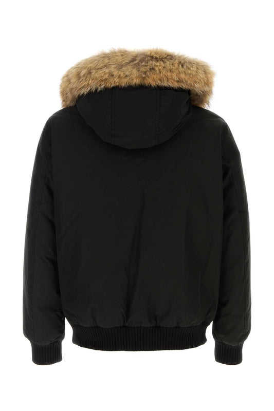 POLAR DETACHABLE FUR BOMBER JACKETS