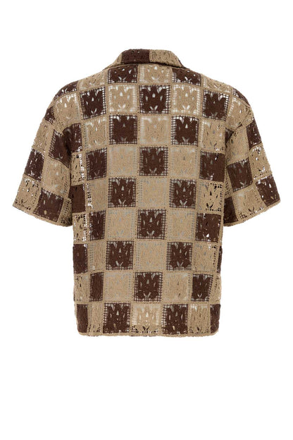 MA QUAD CHECKER IS CAMP SHIRT SHIRTS